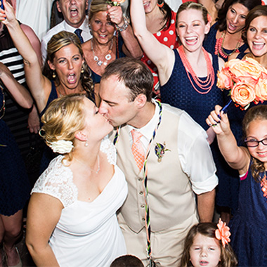 Weddings in Key West, Florida - Bride and Groom Kissing