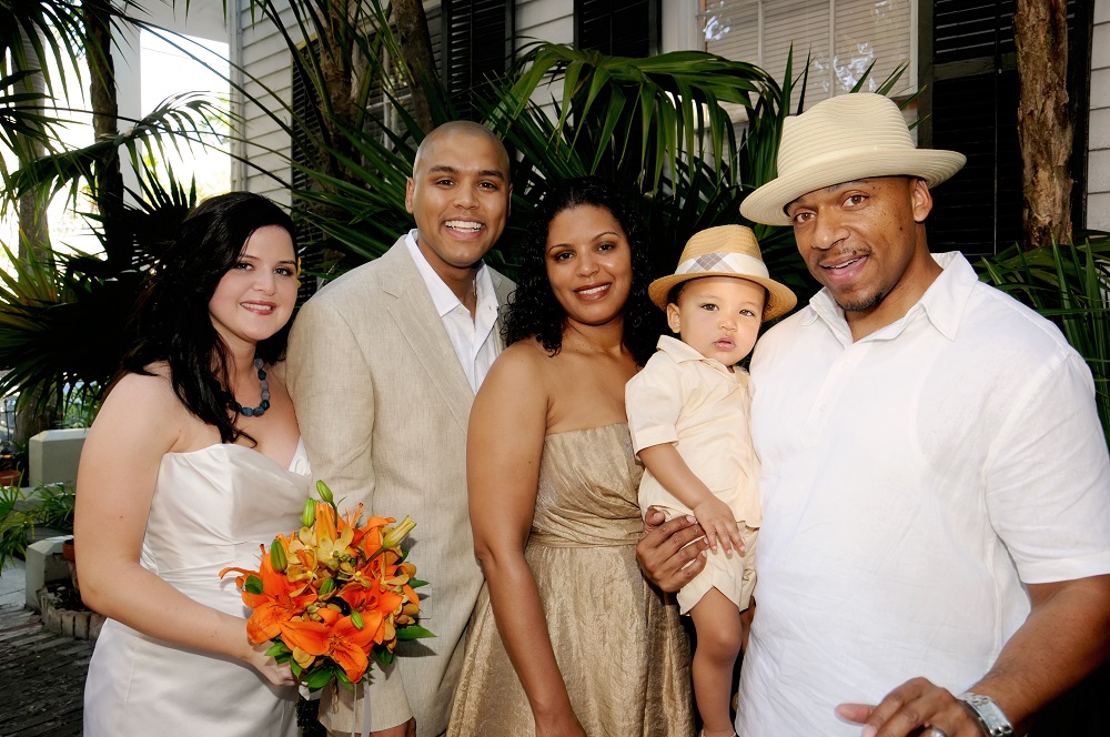 Key West Wedding Family